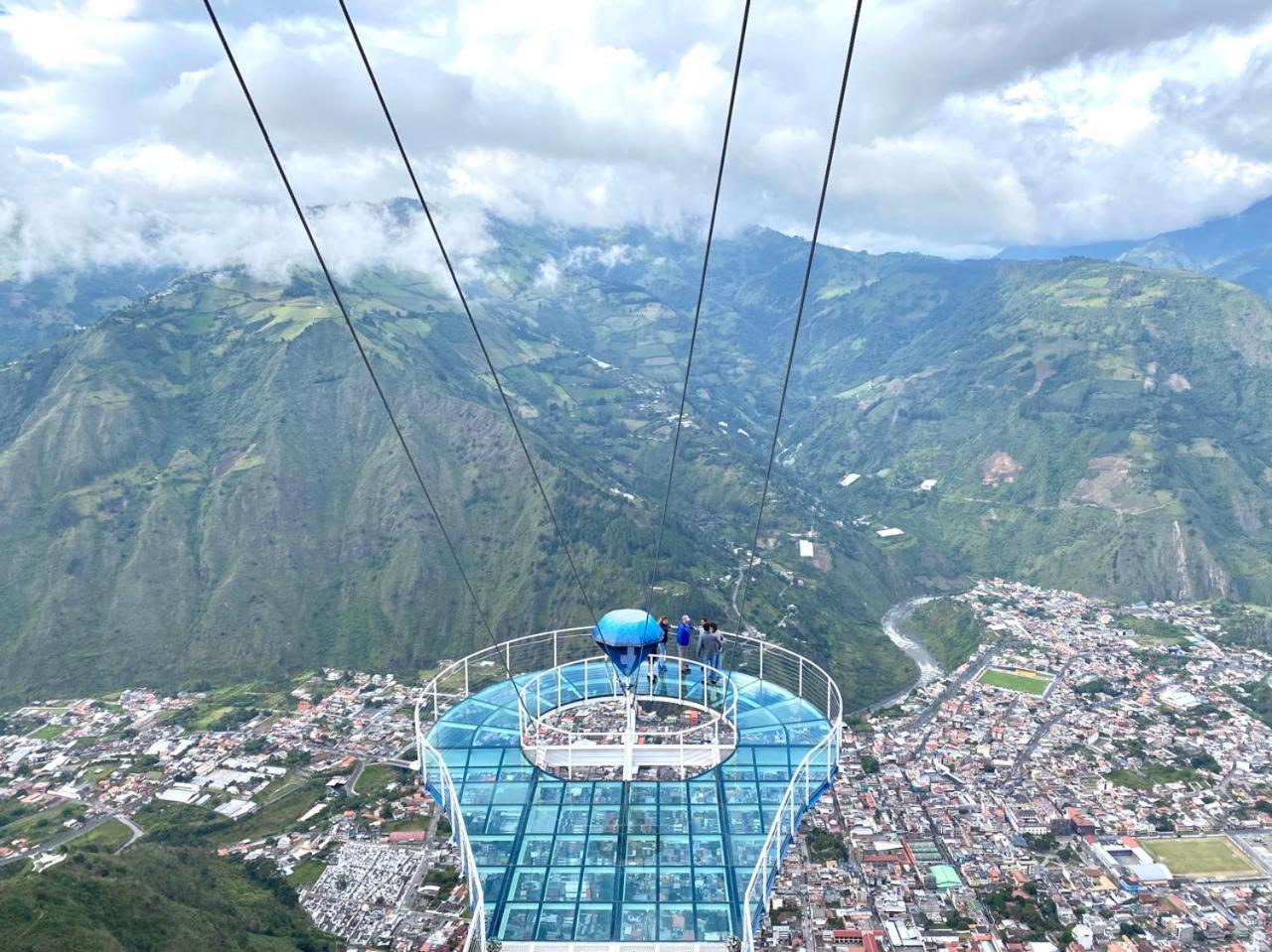 High-End Holiday Cabin - Tungurahua Hot Springs Baños Eksteriør bilde