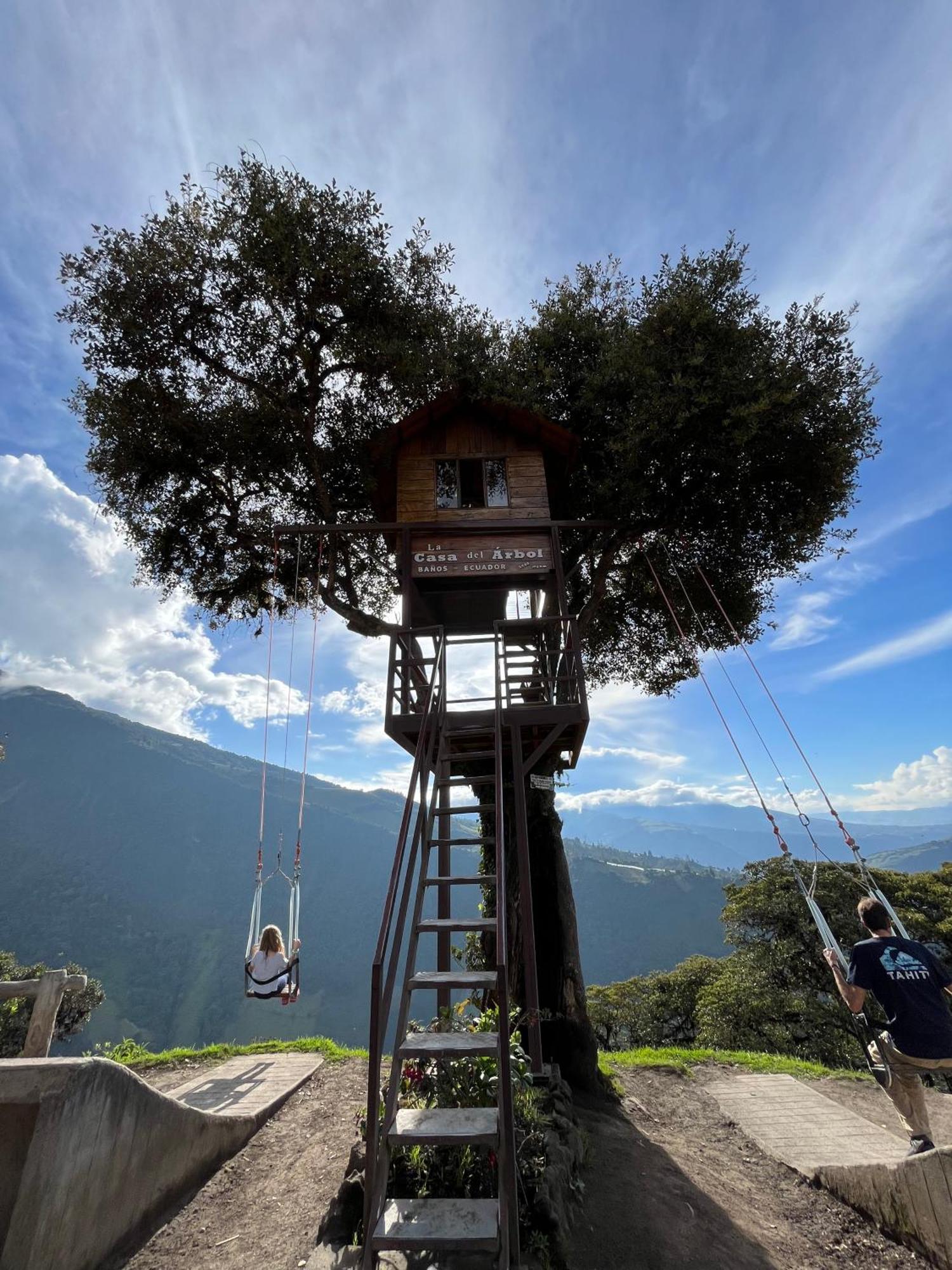 High-End Holiday Cabin - Tungurahua Hot Springs Baños Eksteriør bilde